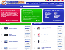 Tablet Screenshot of konsumentguiden.se